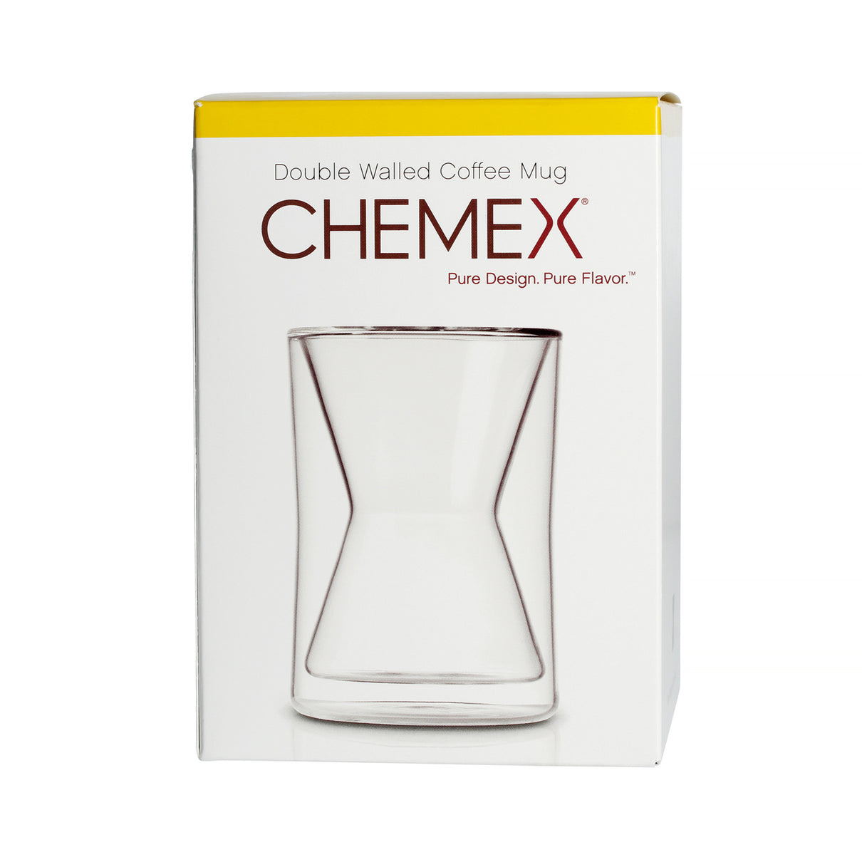 Caneca Chemex de parede dupla, 300 ml (10 oz).
