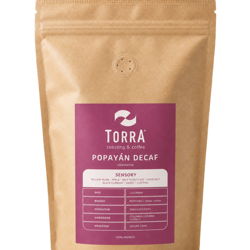 Café POPAYÁN DESCAFEINADO - Colômbia