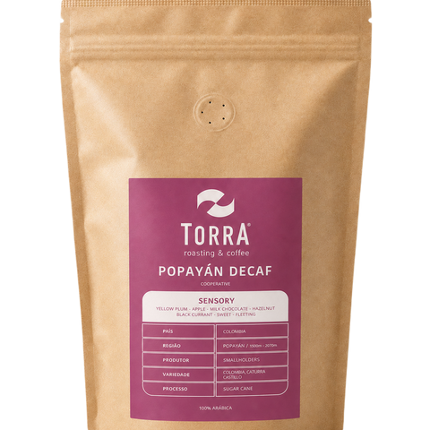 Café POPAYÁN DESCAFEINADO - Colômbia