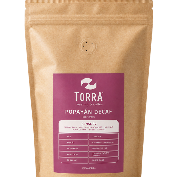 Café POPAYÁN DESCAFEINADO - Colômbia