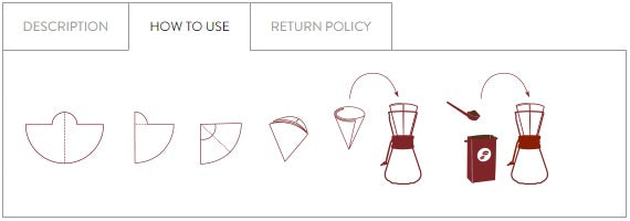Filtros Chemex para 3 e 6 copos - filtro