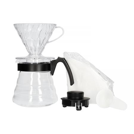 CONJUNTO SERVIDOR E COADOR DE CAFÉ V60